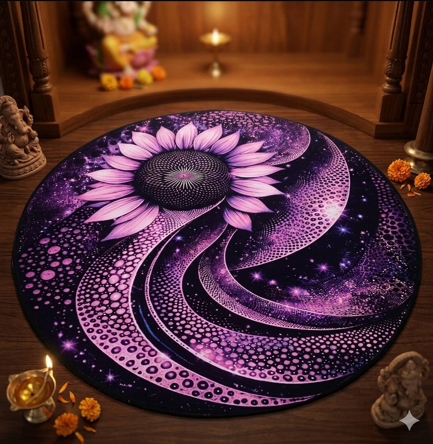 Amyra home goods Rubber Door & Floor Mat