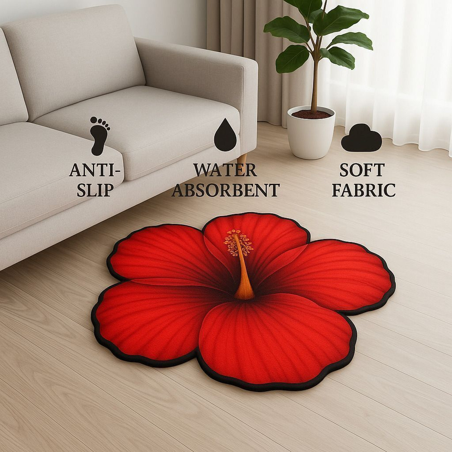 Image of WISELOOK Rubber Door & Floor Mat