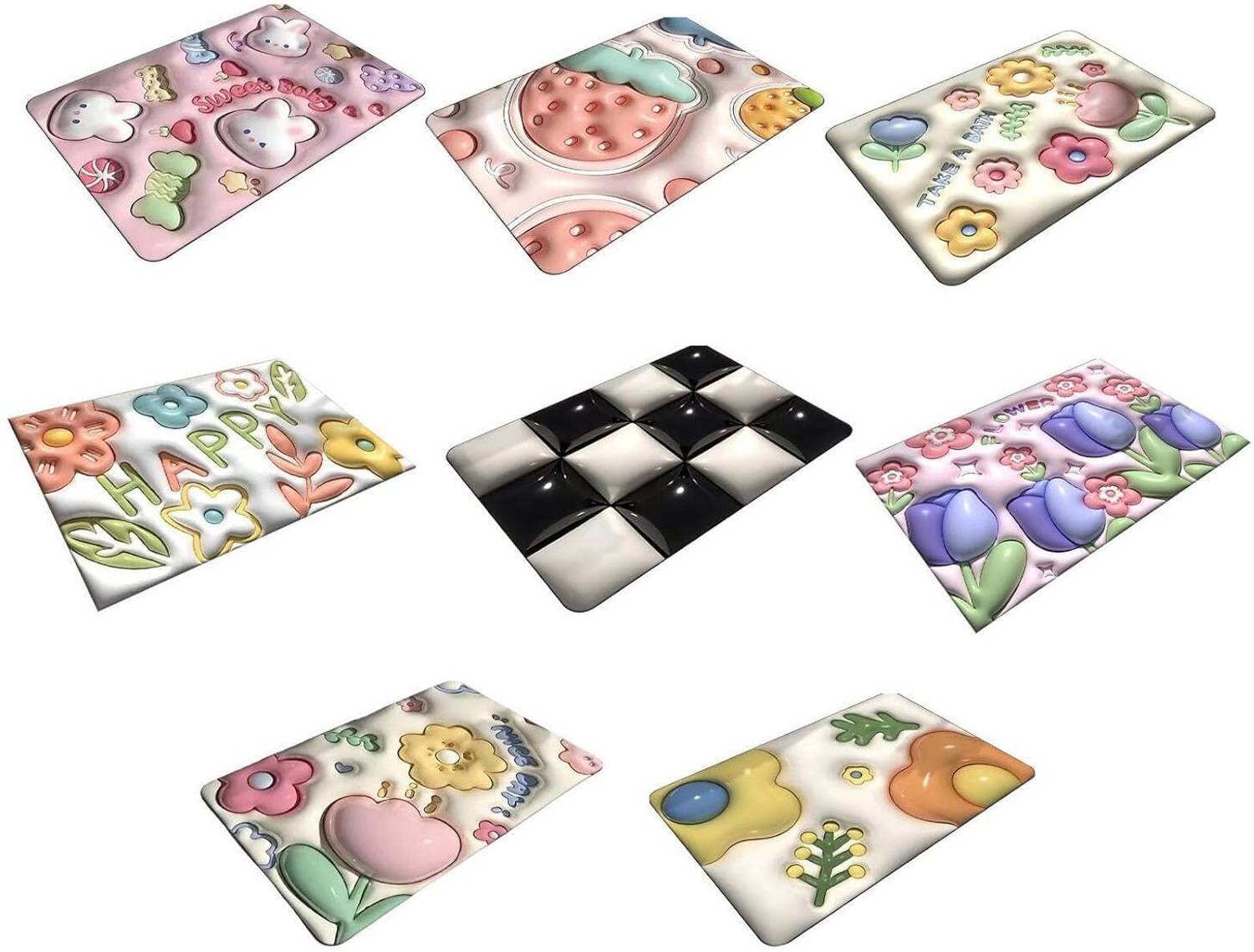 Aantara Rubber Bathroom Mat