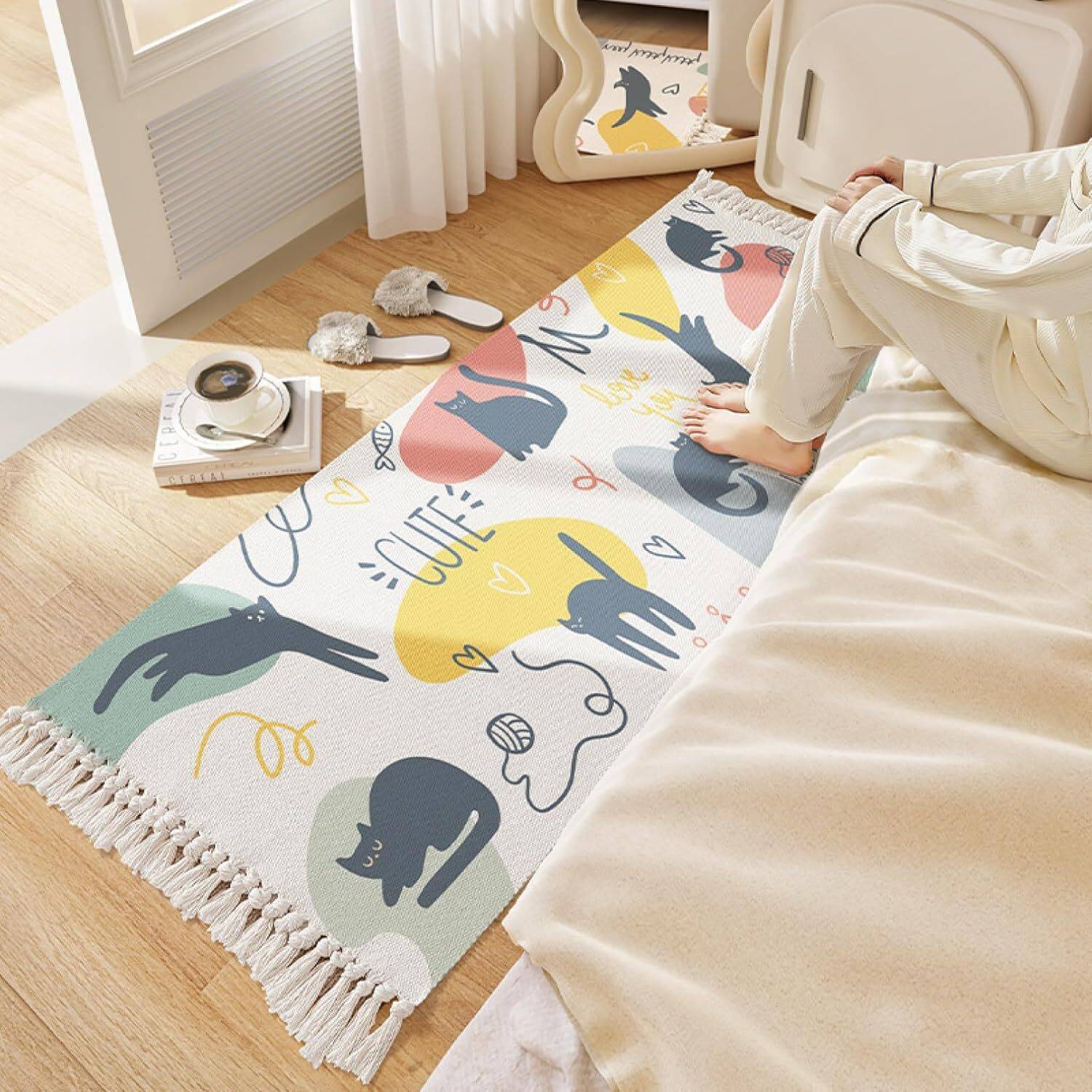 ALSTONIA Cotton Floor Mat