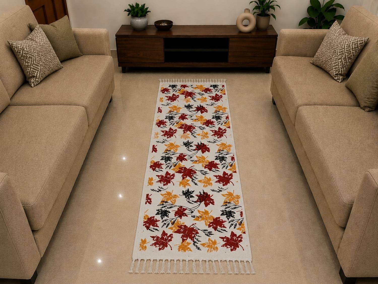 ARMAN & RUDHRA DECOR Cotton Door & Floor Mat