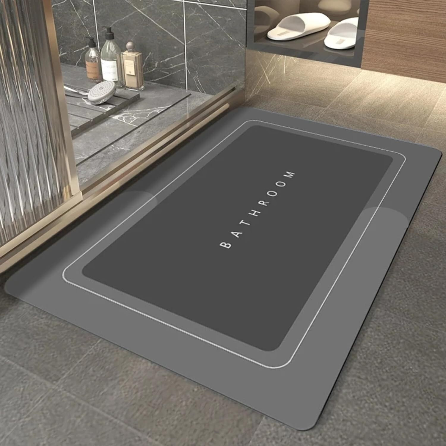 Image of Vamigo Rubber Bathroom Mat