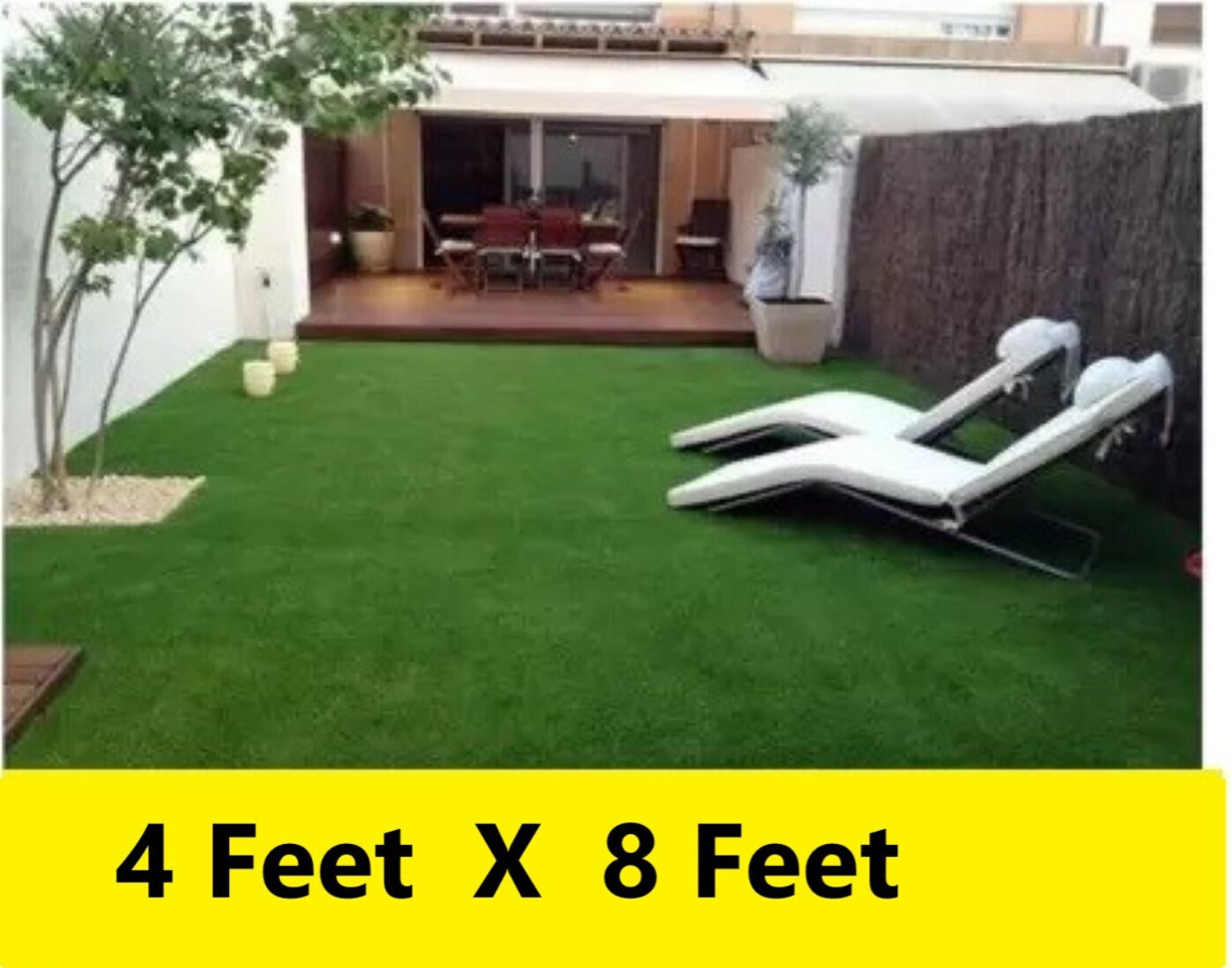 Image of AAVAHAN Artificial Grass Door Mat