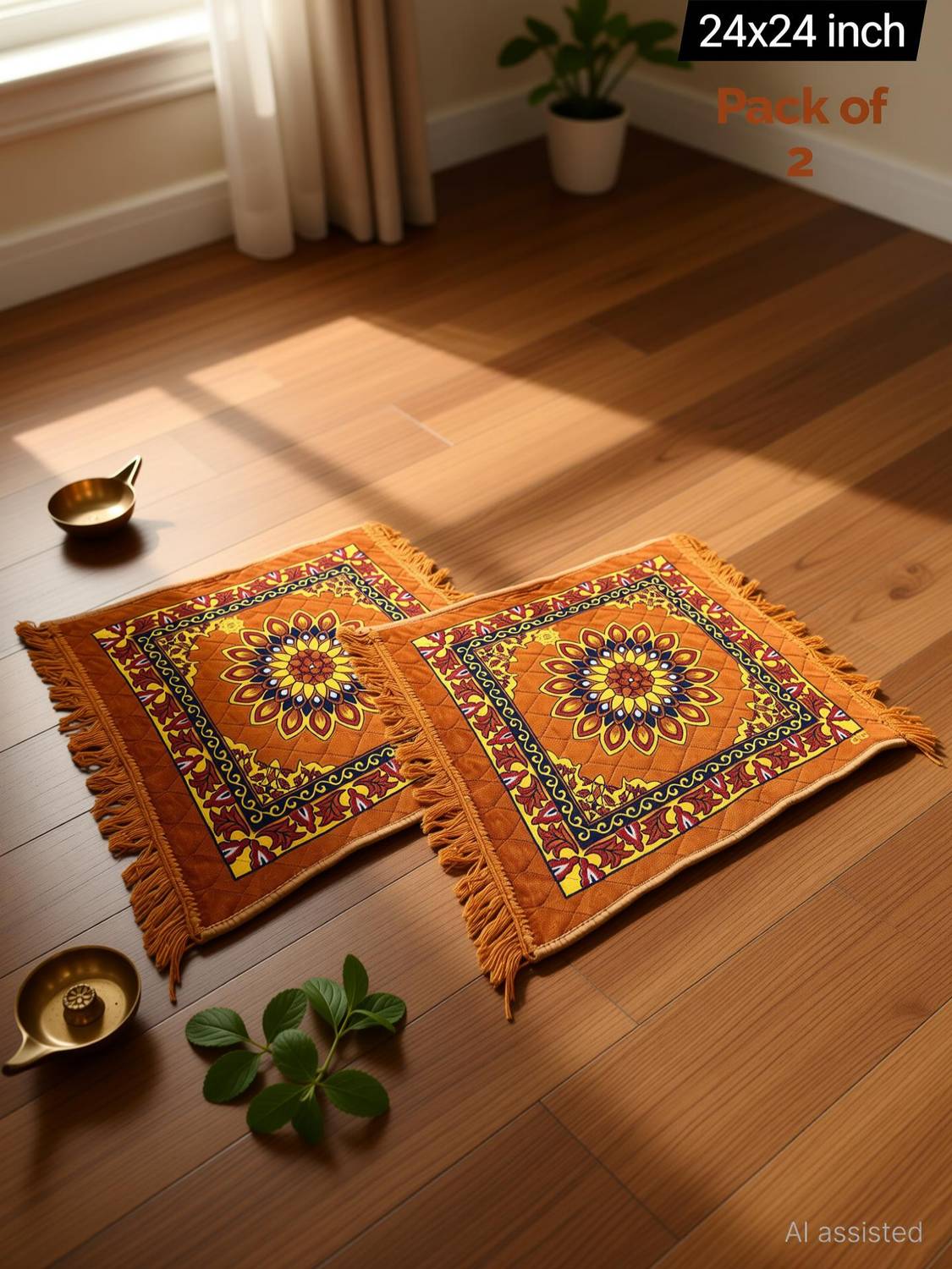 Agrawal Ecom Velvet Prayer Mat