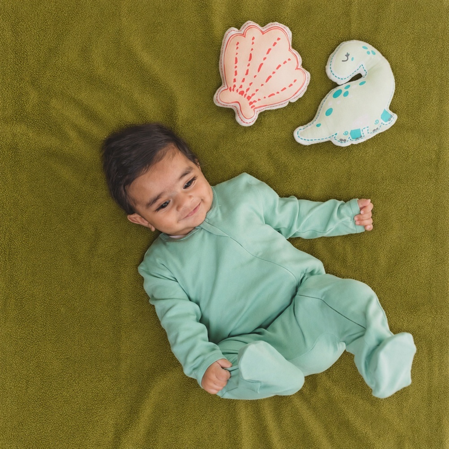 Image of TIDY SLEEP Cotton, Fleece Baby Bed Protecting Mat