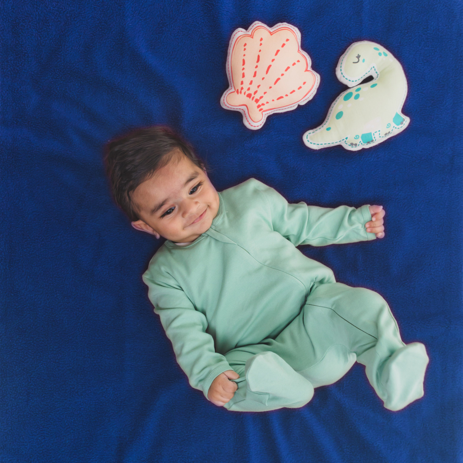 Image of TIDY SLEEP Fleece Baby Bed Protecting Mat