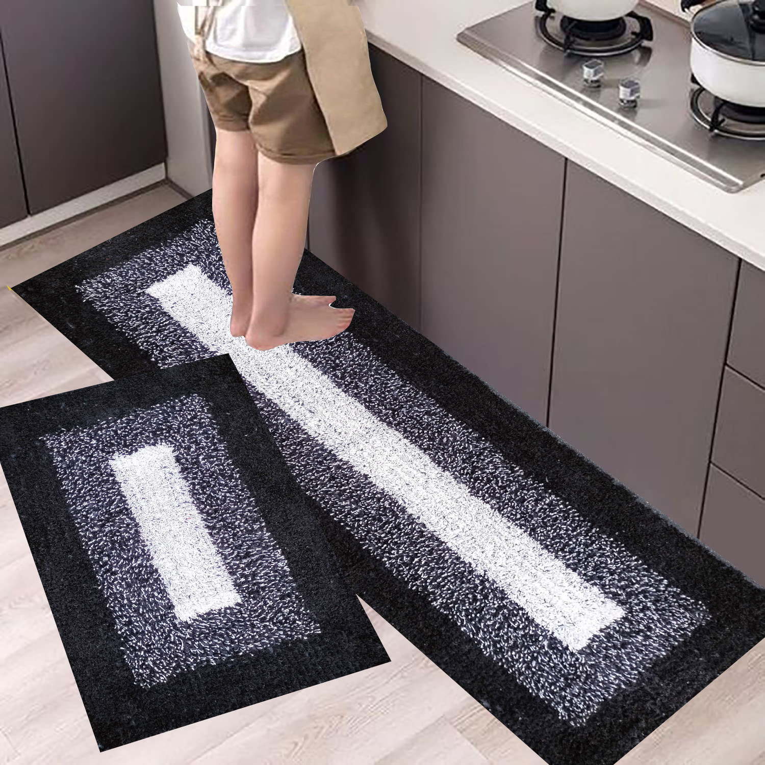 Image of rahultextile Cotton Kitchen Mat