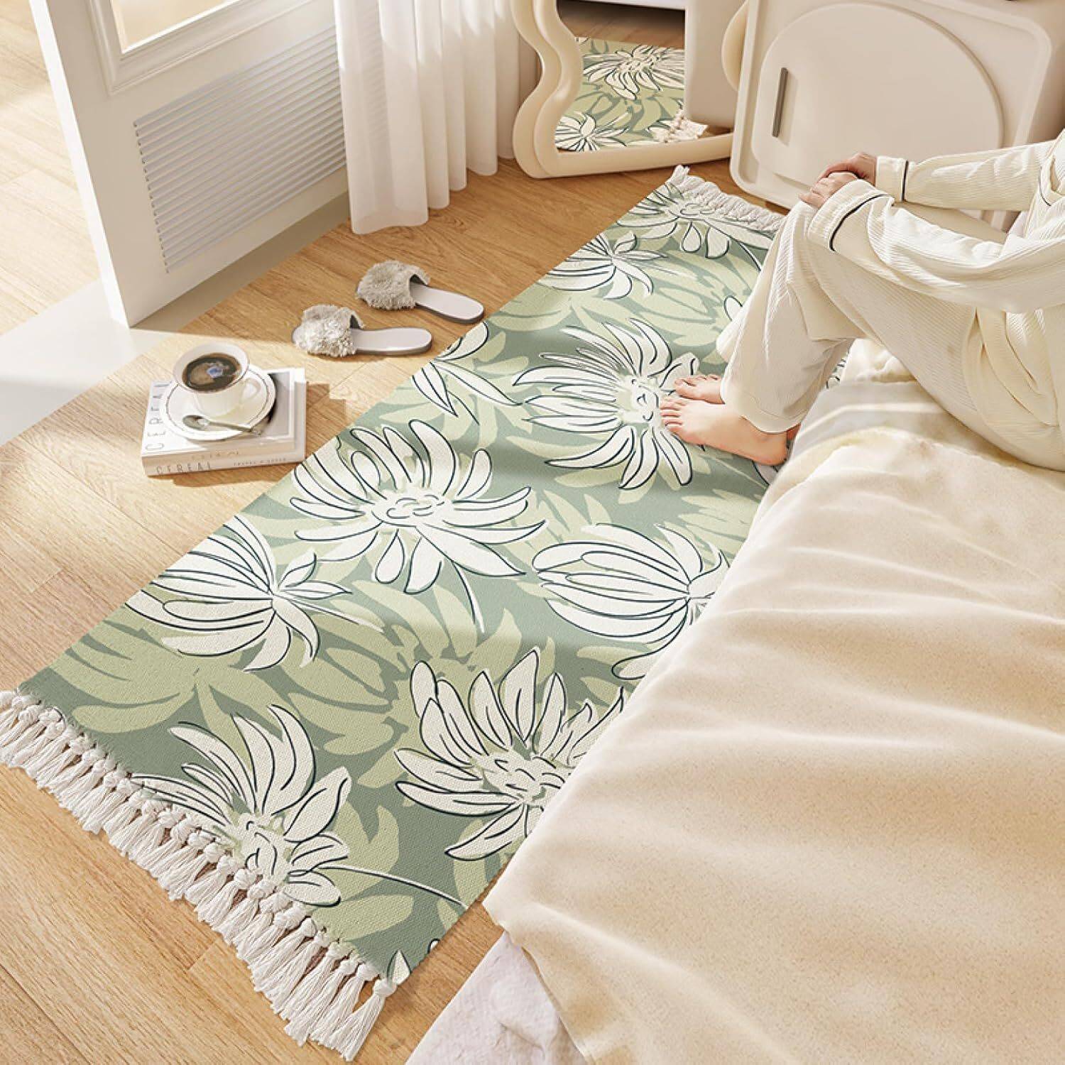 ALSTONIA Cotton Floor Mat