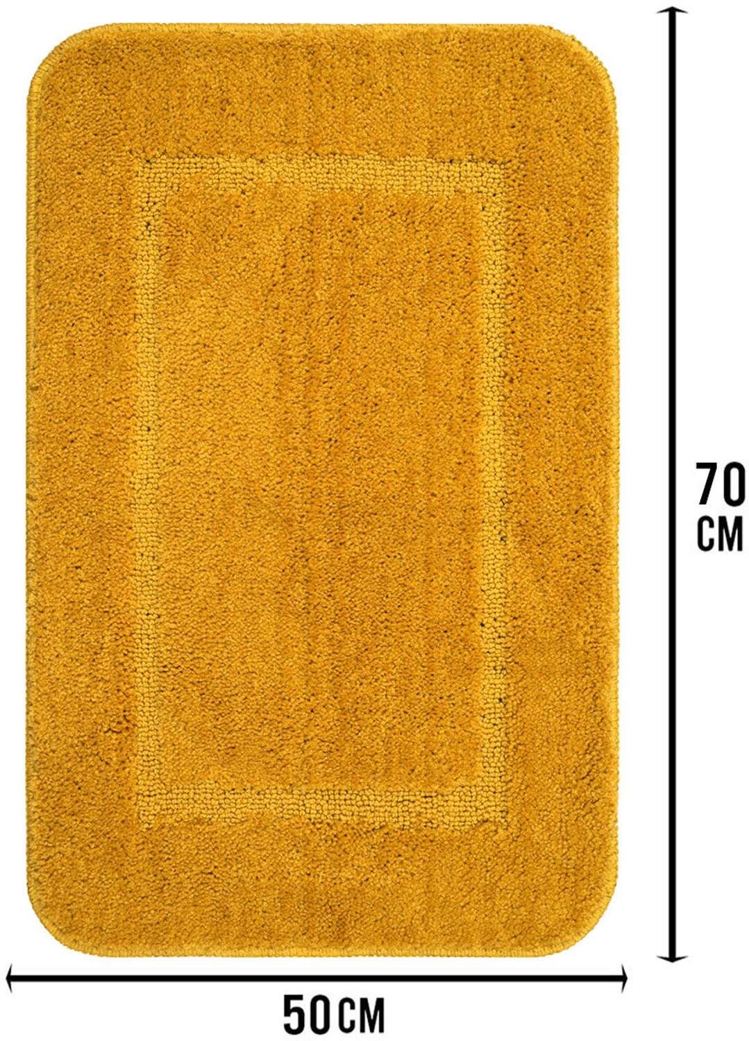 Image of Saral Home Microfiber Bathroom Mat