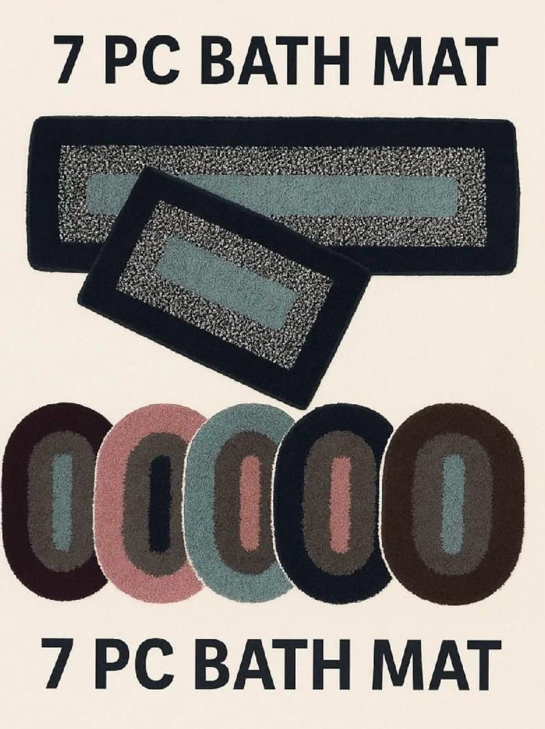 Image of RKtexofab Cotton Door & Floor Mat