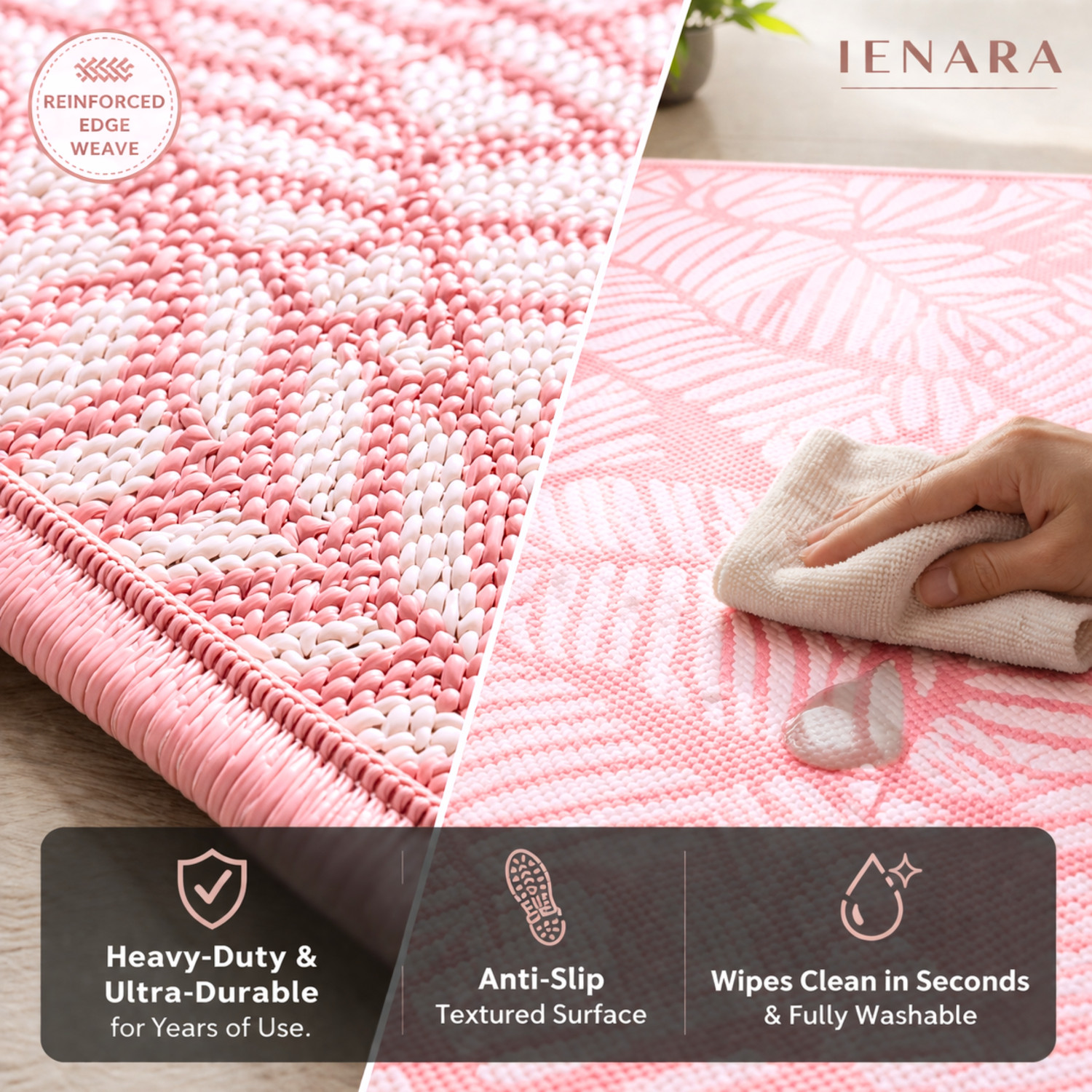 Image of IENARA PP (Polypropylene), Plastic Chatai Mat