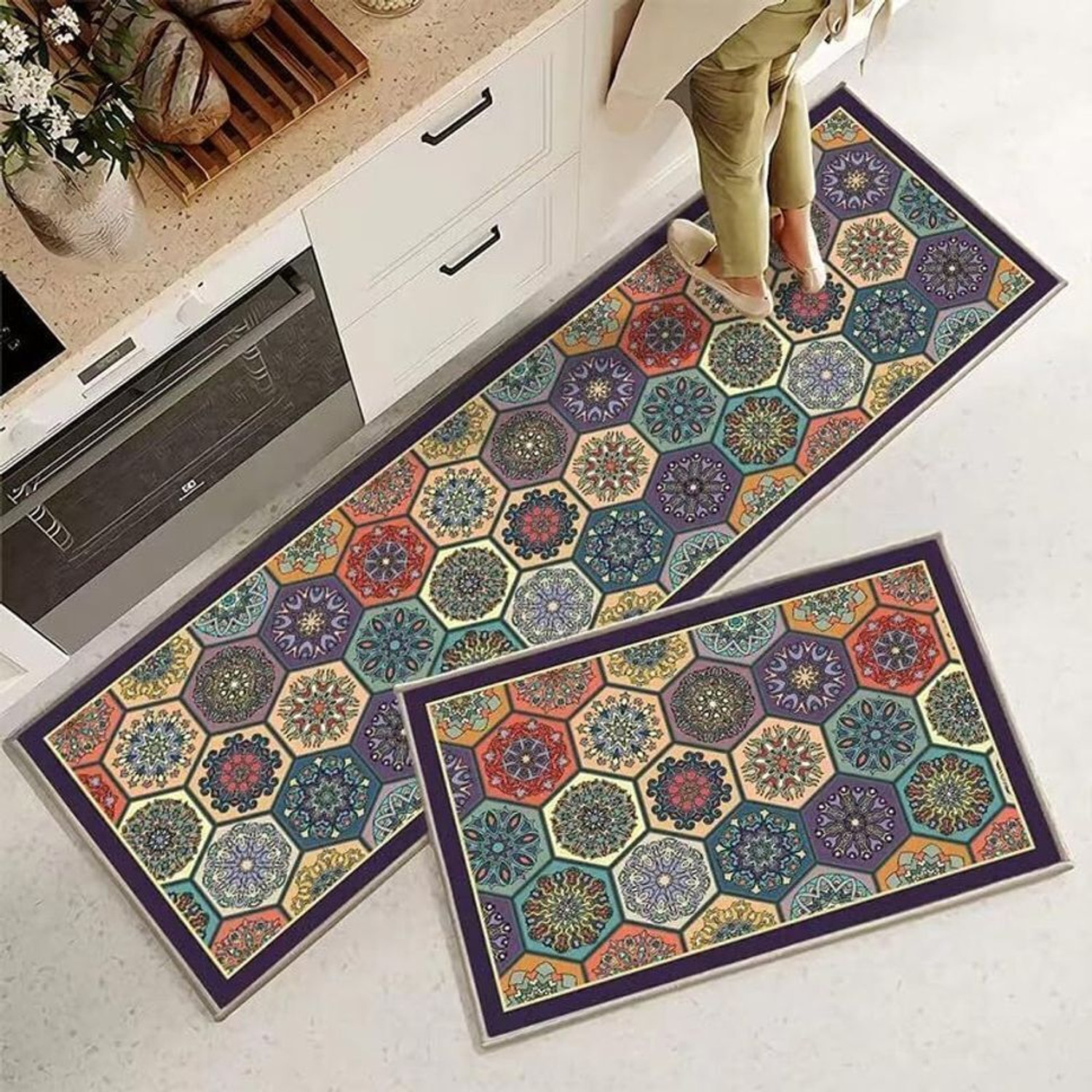 Image of ZedX Rubber Kitchen Mat