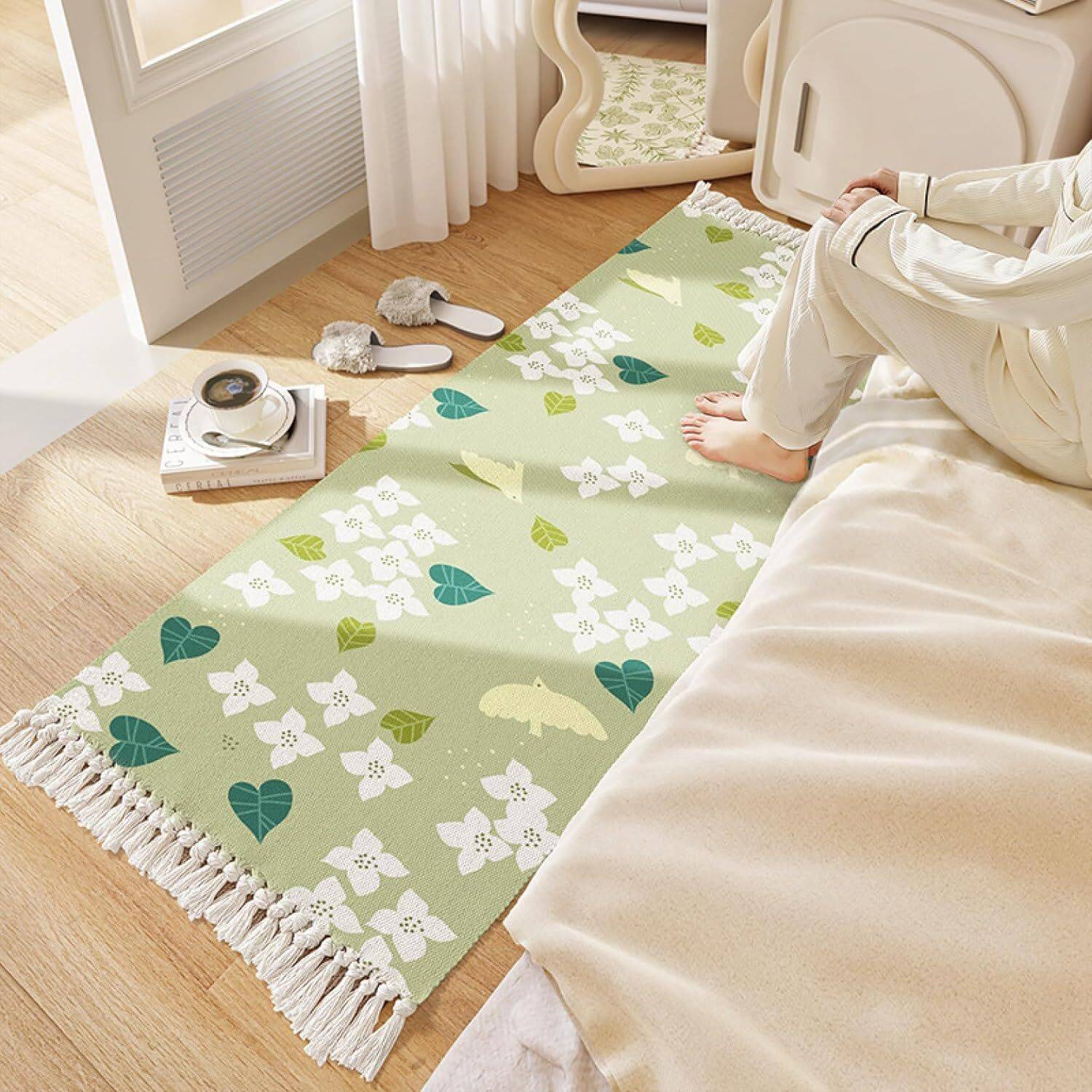 ALSTONIA Cotton Floor Mat