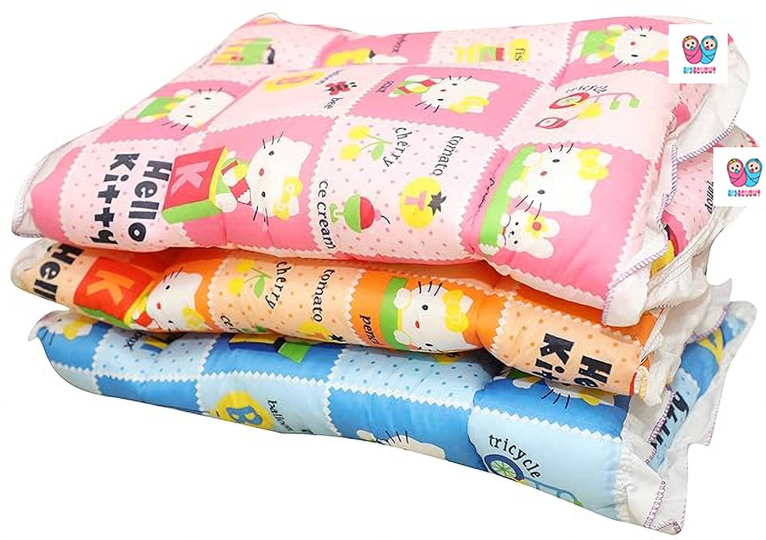 Bigbought Cotton Baby Bed Protecting Mat