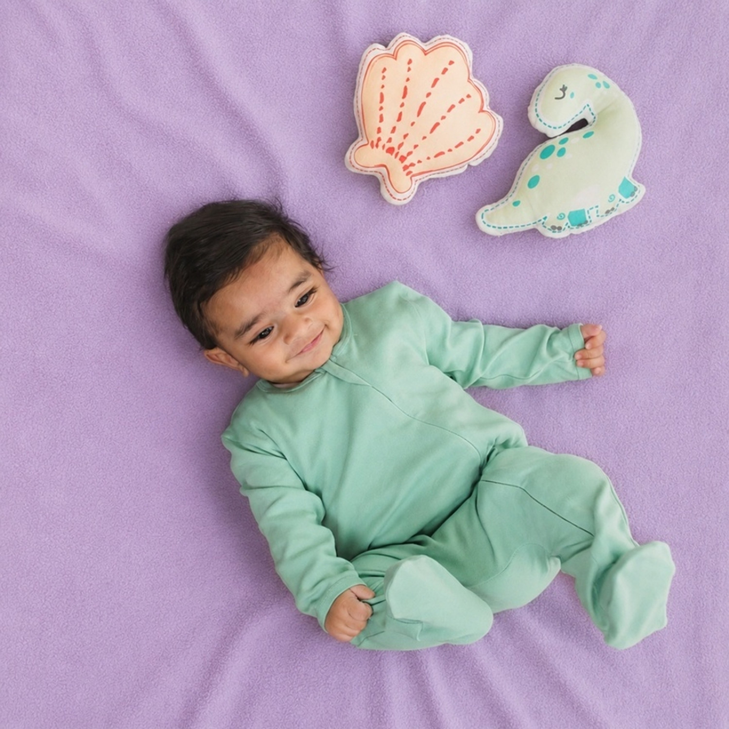 Image of TIDY SLEEP Cotton, Fleece Baby Bed Protecting Mat
