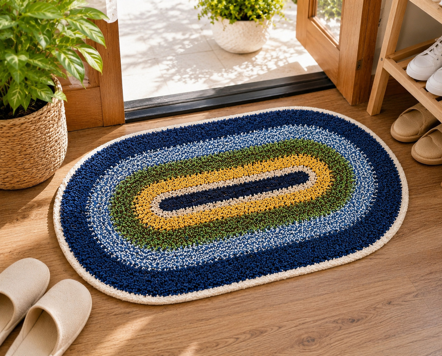 Image of Homitecture Cotton Door & Floor Mat