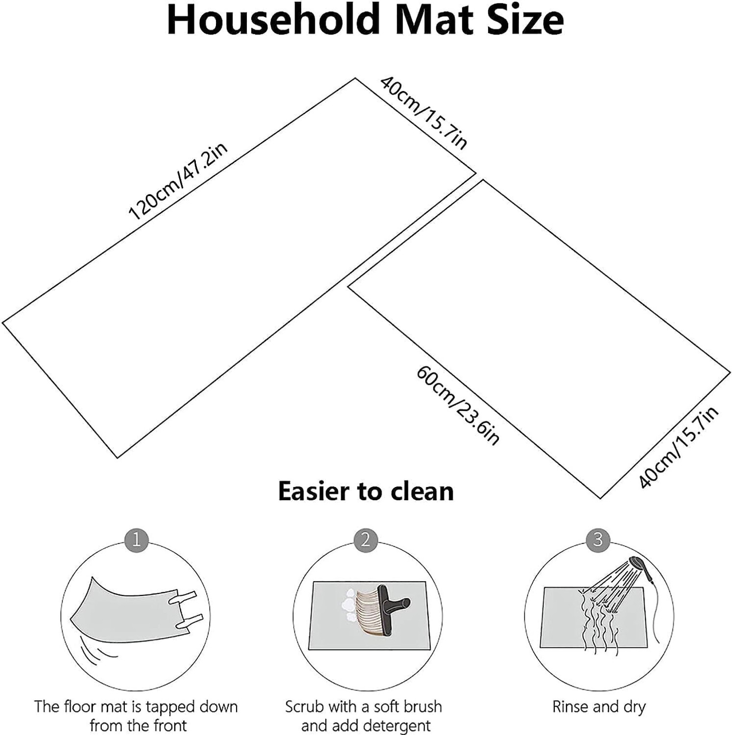 Image of Roslen Rubber Door & Floor Mat