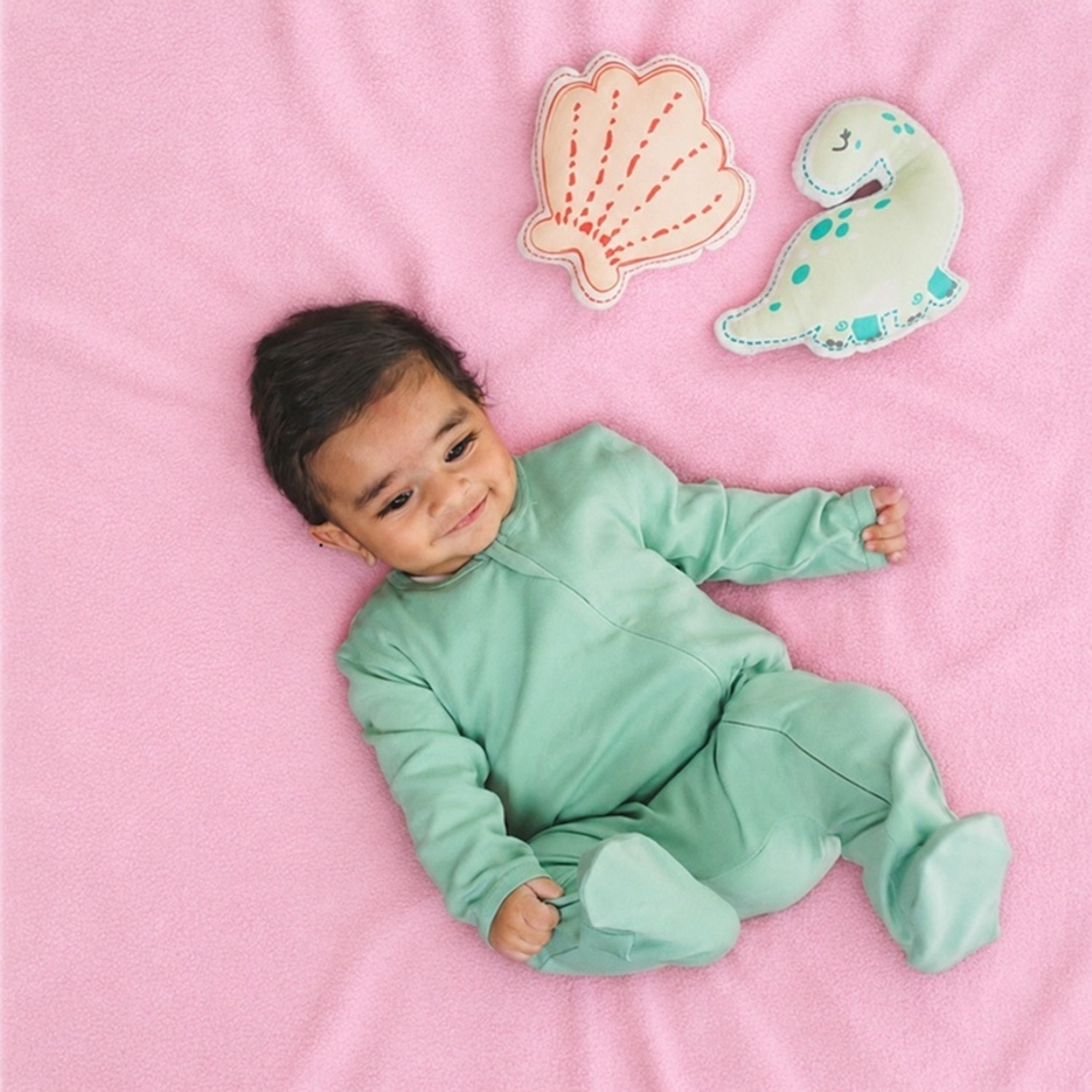 Image of TIDY SLEEP Cotton, Fleece Baby Bed Protecting Mat