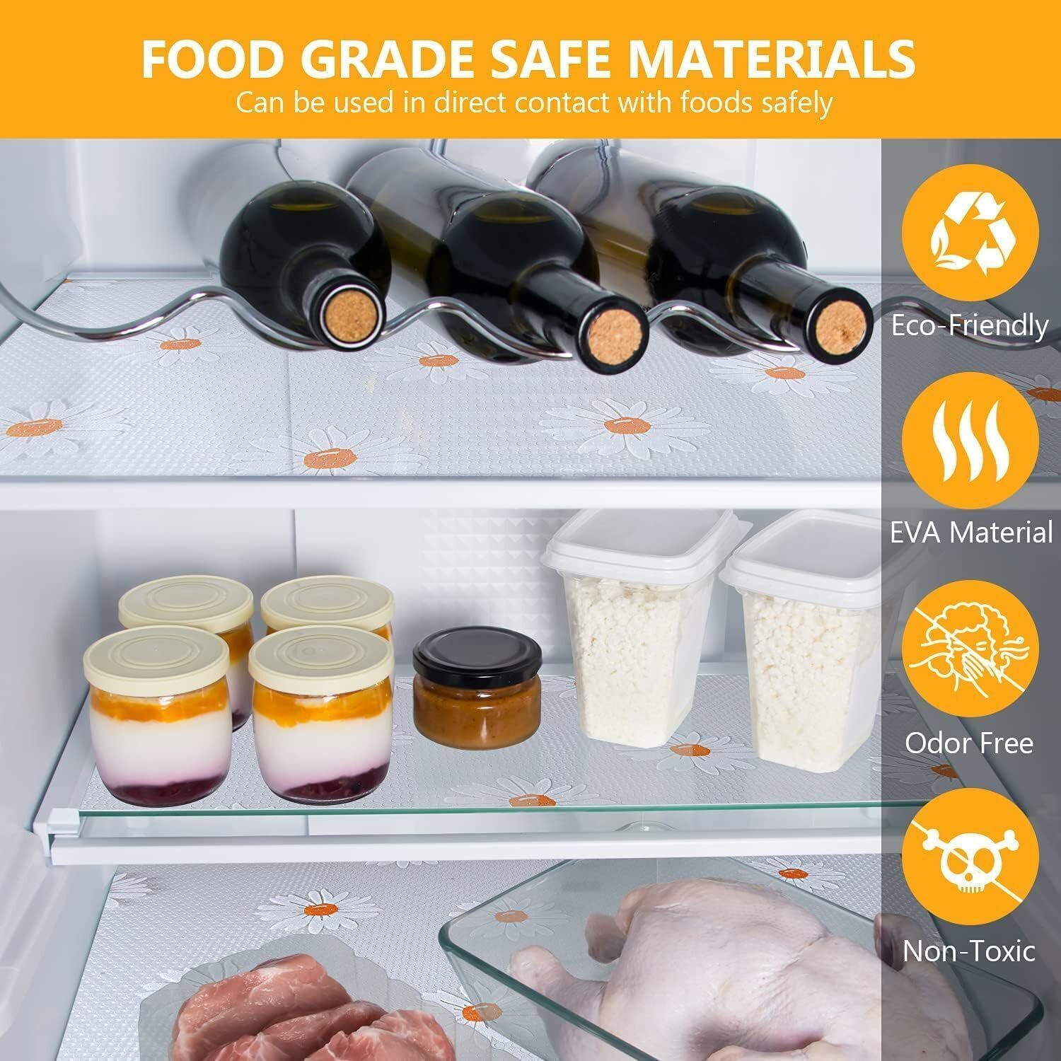 Image of SKYTONE Fridge Mat (Width: 50 cm, White)