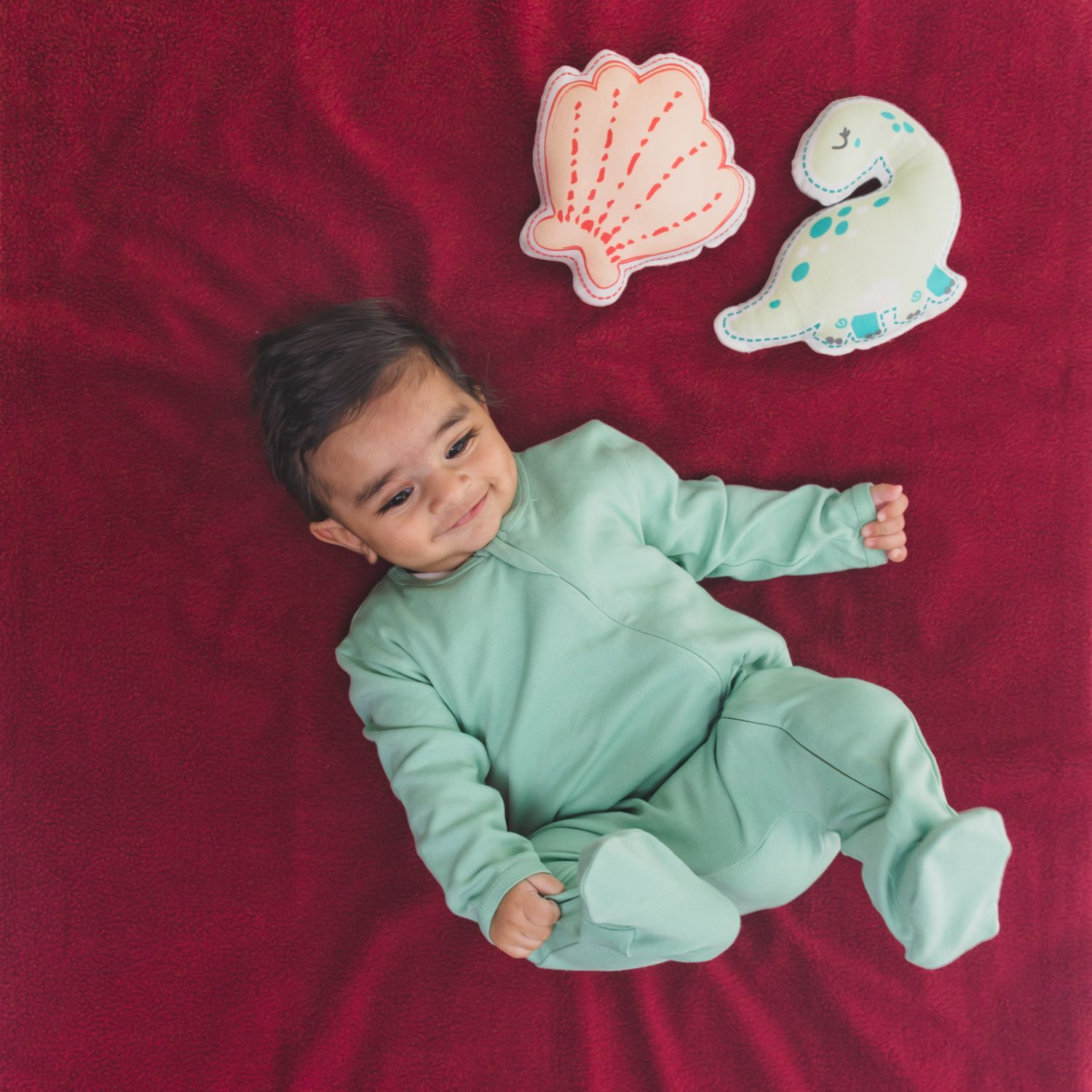 Image of TIDY SLEEP Cotton, Fleece Baby Bed Protecting Mat