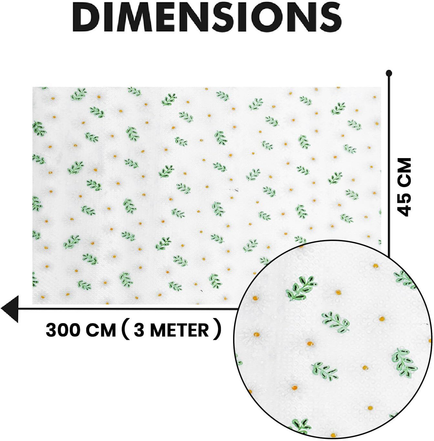 Image of OCEAN PLASTWARES Fridge Mats, Kitchen Mat EVA Food Grade Multipurpose Washable Anti Slip Mat