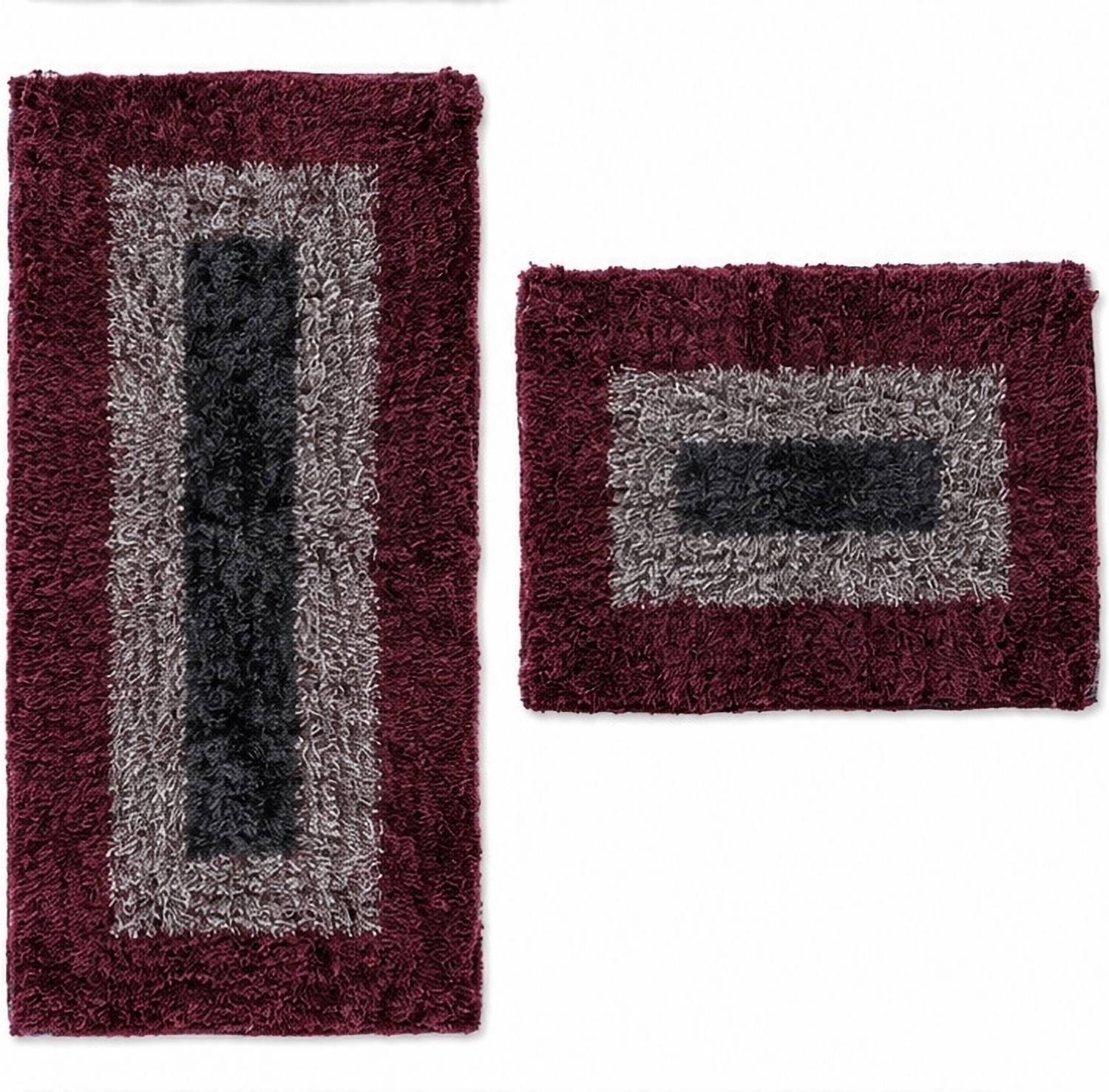 HSH Cotton Door & Floor Mat Multicolor Pack of 2 - Image 2