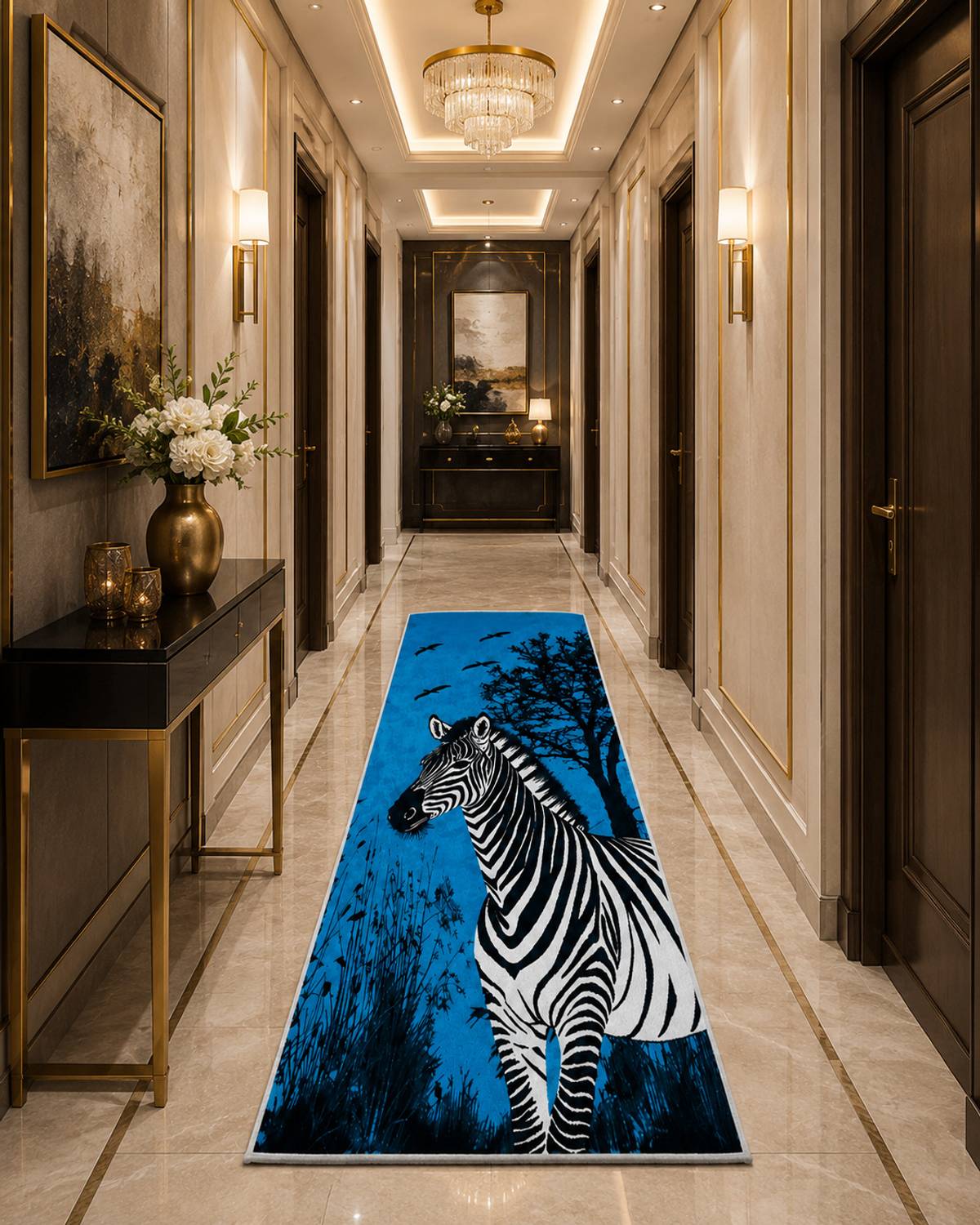 ARMAN & RUDHRA DECOR Cotton Floor Mat