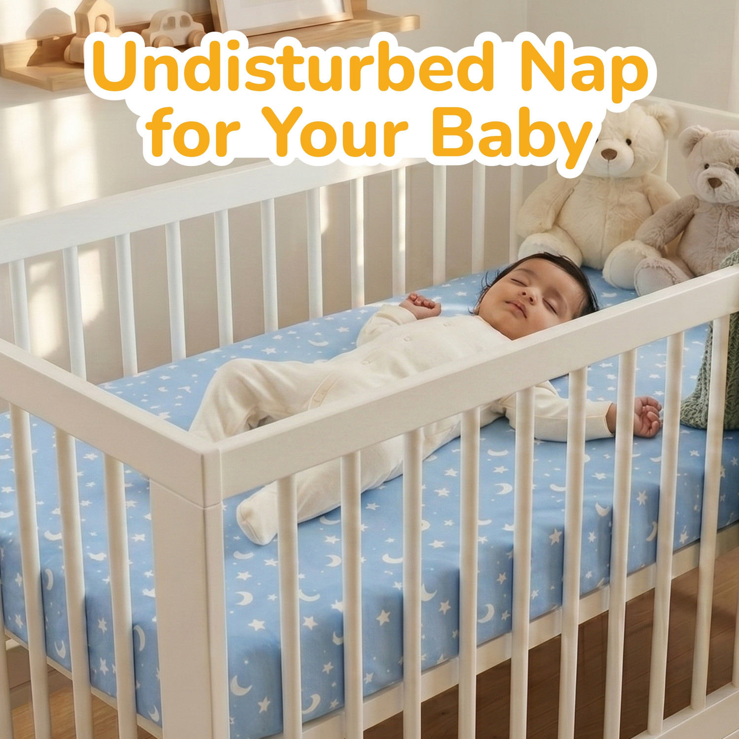 Image of TIDY SLEEP Cotton Baby Bed Protecting Mat
