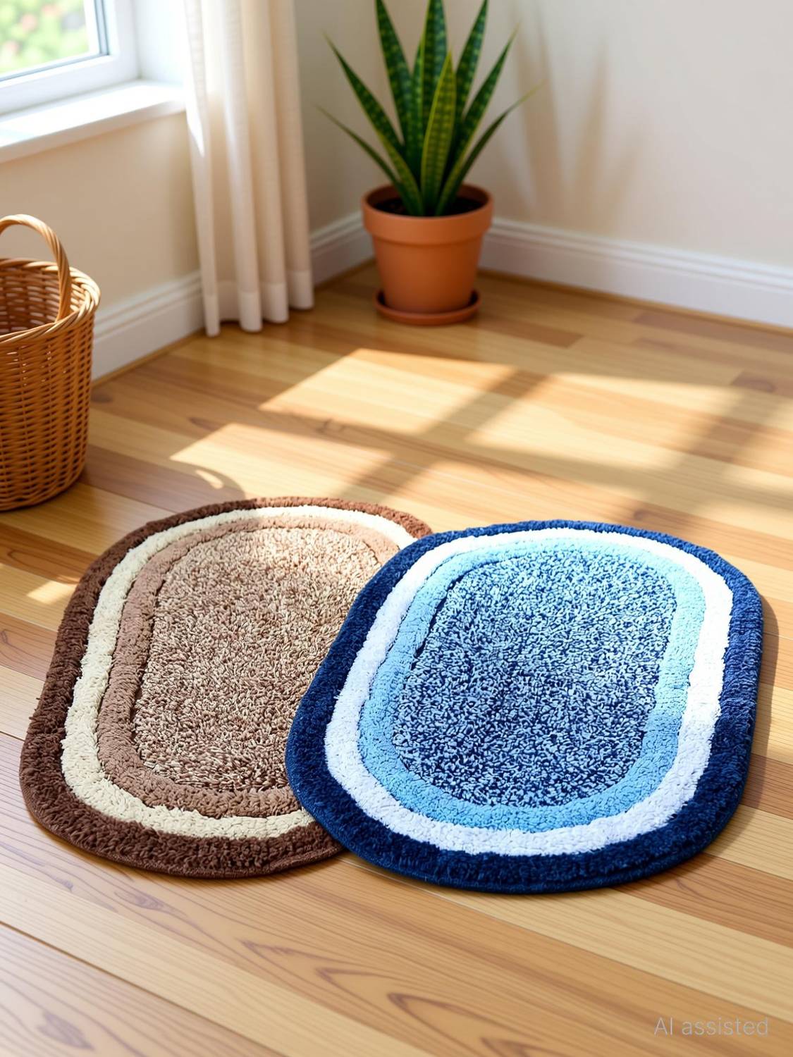 MY HOME Cotton Door Mat