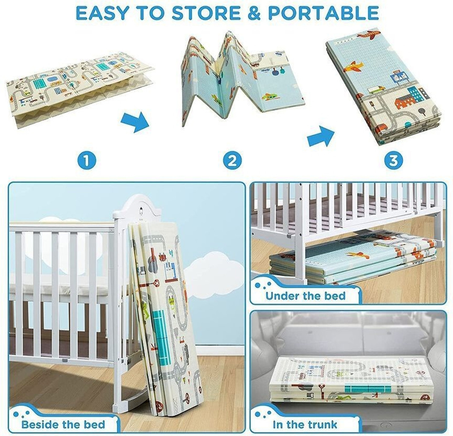 Image of Dhankuberhub Rubber Baby Play Mat