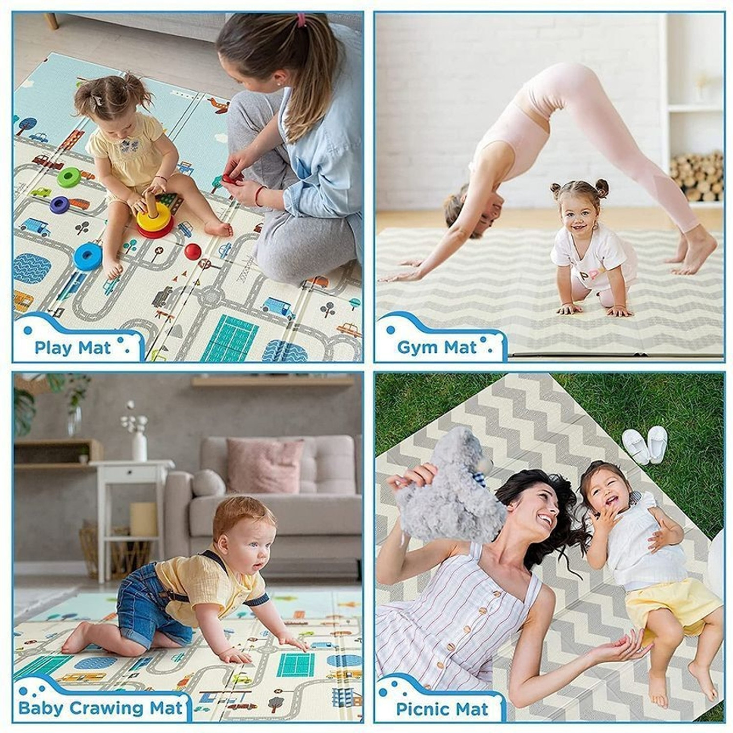 Image of Dhankuberhub Rubber Baby Play Mat