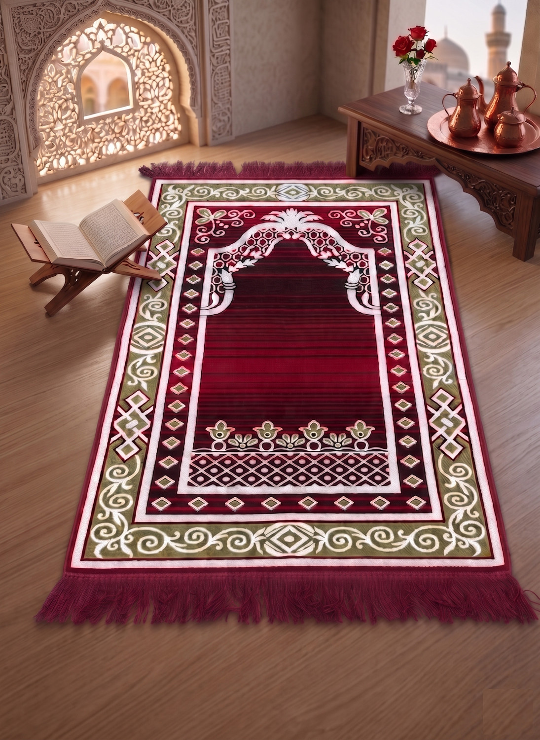 Image of Hometara Velvet Prayer Mat