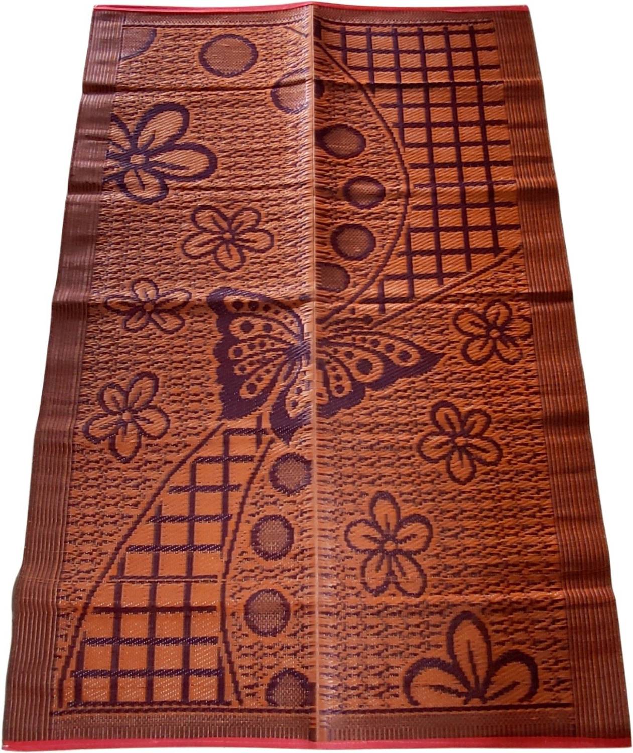 BGK PP Plastic Chatai Mat Yellow - Image 4