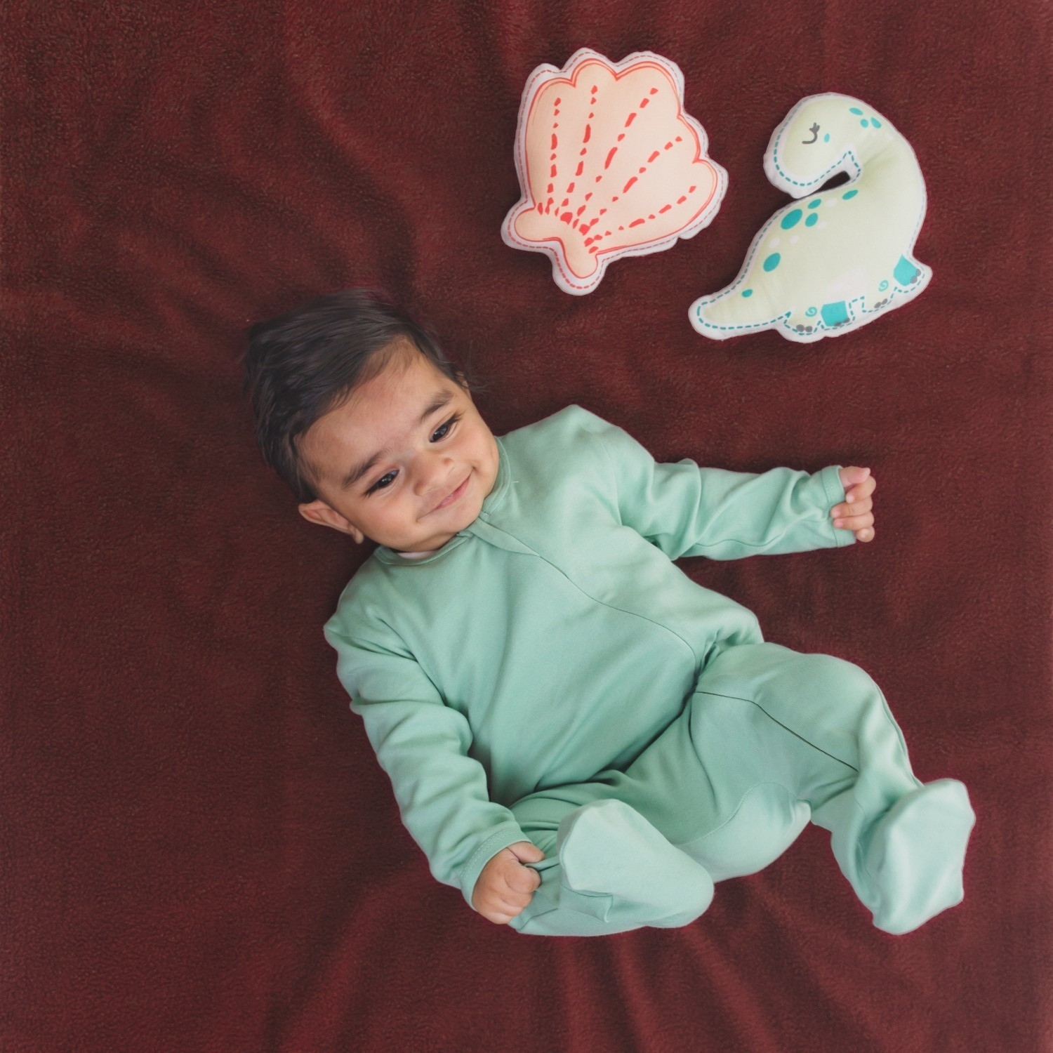 Image of TIDY SLEEP Cotton, Fleece Baby Bed Protecting Mat