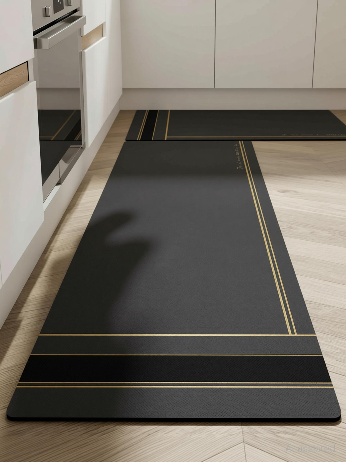 Image of X - Glam Rubber Kitchen Mat