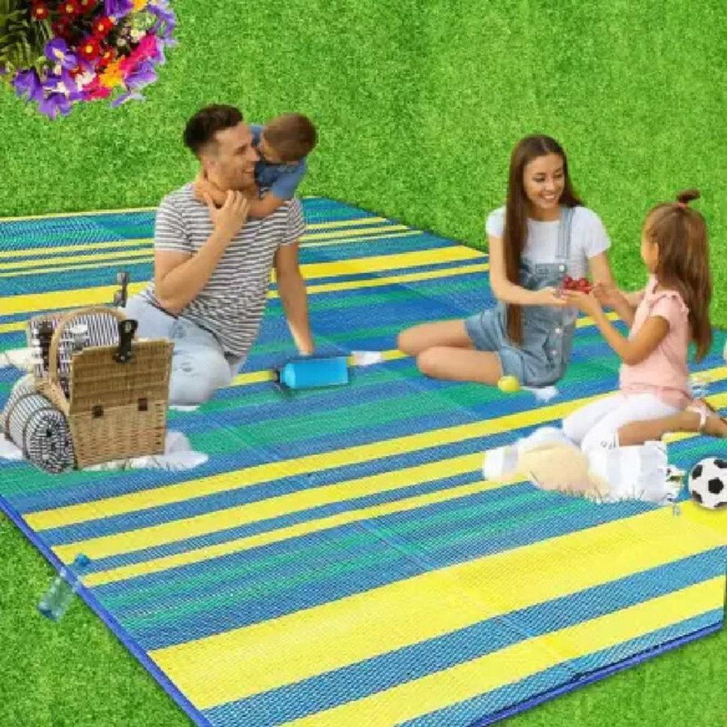 Image of Hot Dealzz Plastic Chatai Mat