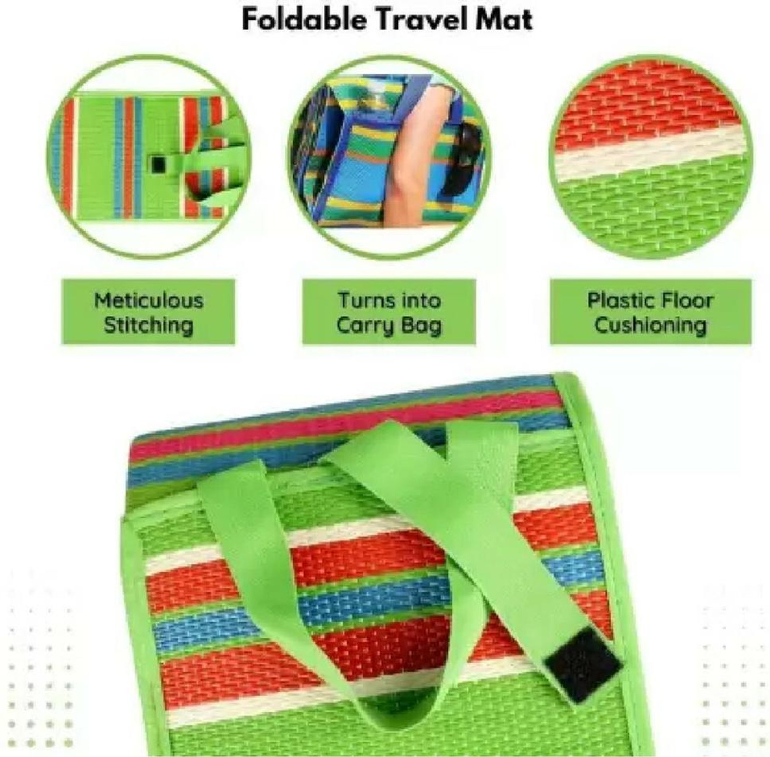 Image of Hot Dealzz Plastic Chatai Mat