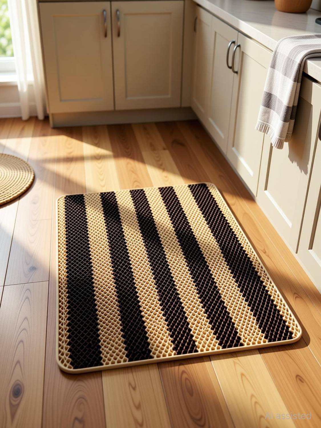 AAYOMAY Rubber Bathroom Mat