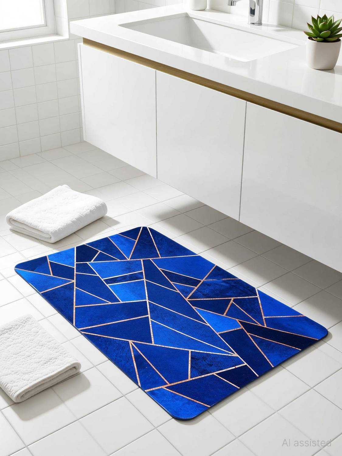 BELLA TRUE Rubber Bathroom Mat