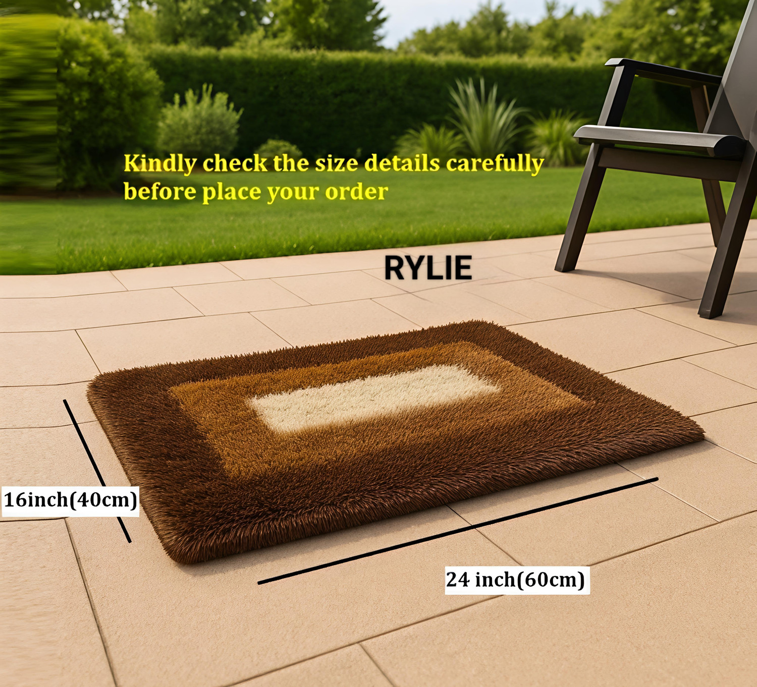 Image of Rylie Microfiber Door & Floor Mat