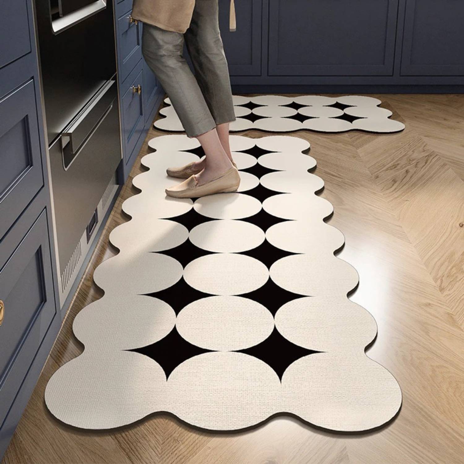 AFVITO Rubber Floor Mat