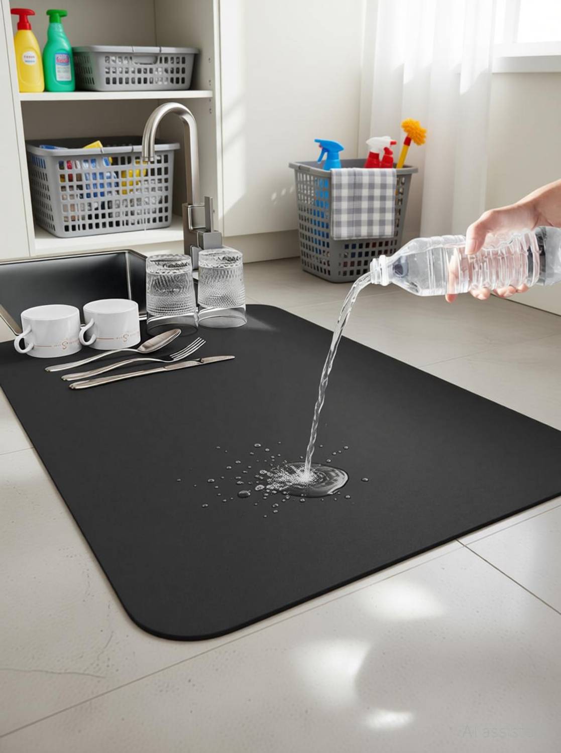 atrmitra Rubber Kitchen Mat