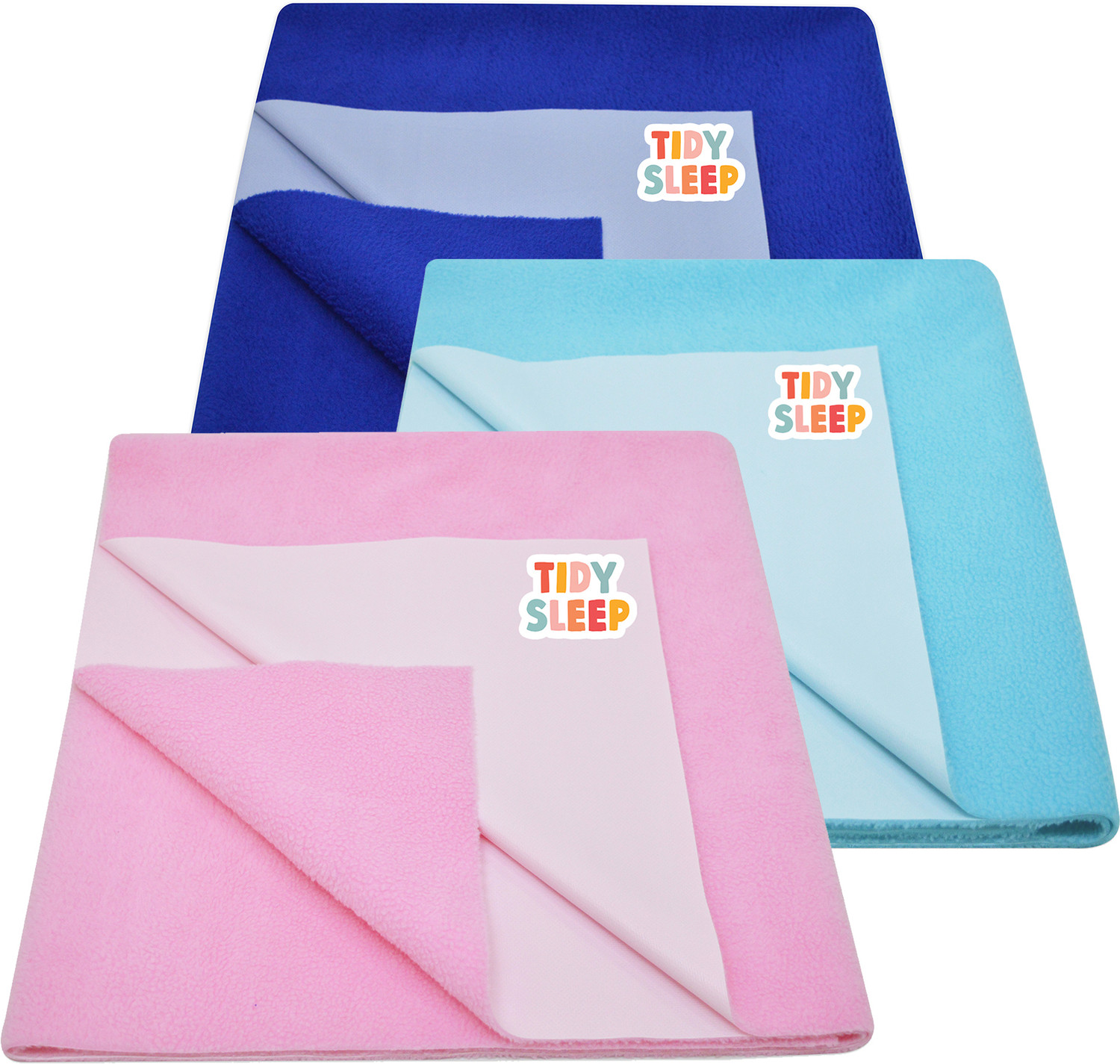 Image of TIDY SLEEP Cotton, Fleece Baby Bed Protecting Mat