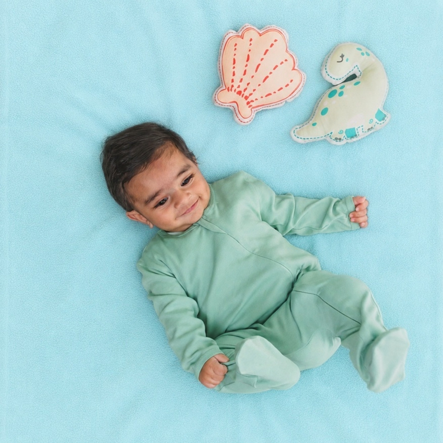 Image of TIDY SLEEP Fleece Baby Bed Protecting Mat