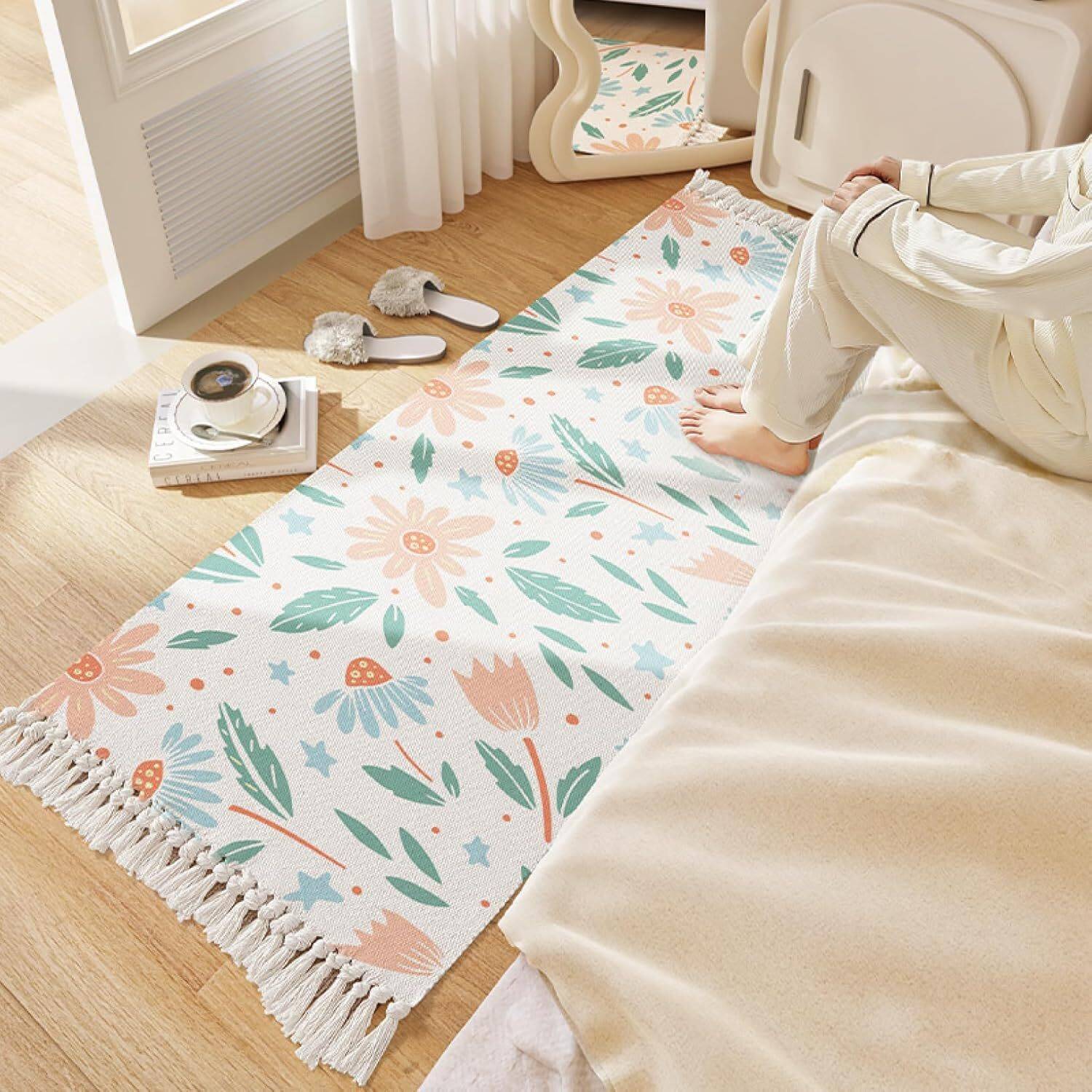 ALSTONIA Cotton Floor Mat