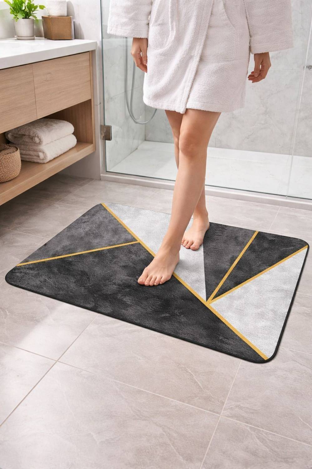 AK10ZONE Rubber Kitchen Mat