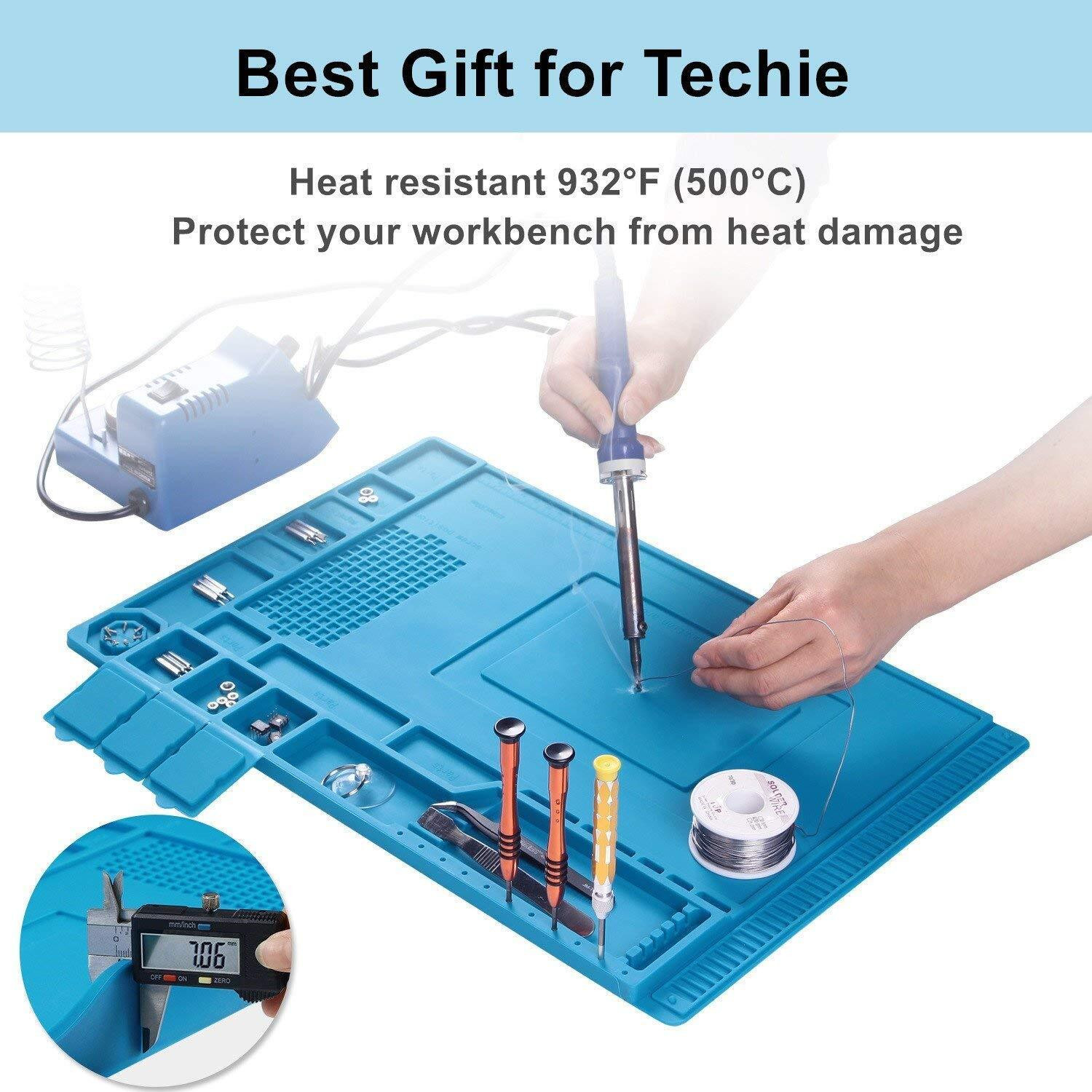 Image of Spstools S160 /501 Antistatic Silicon Blue Big Mat Ironing Mat