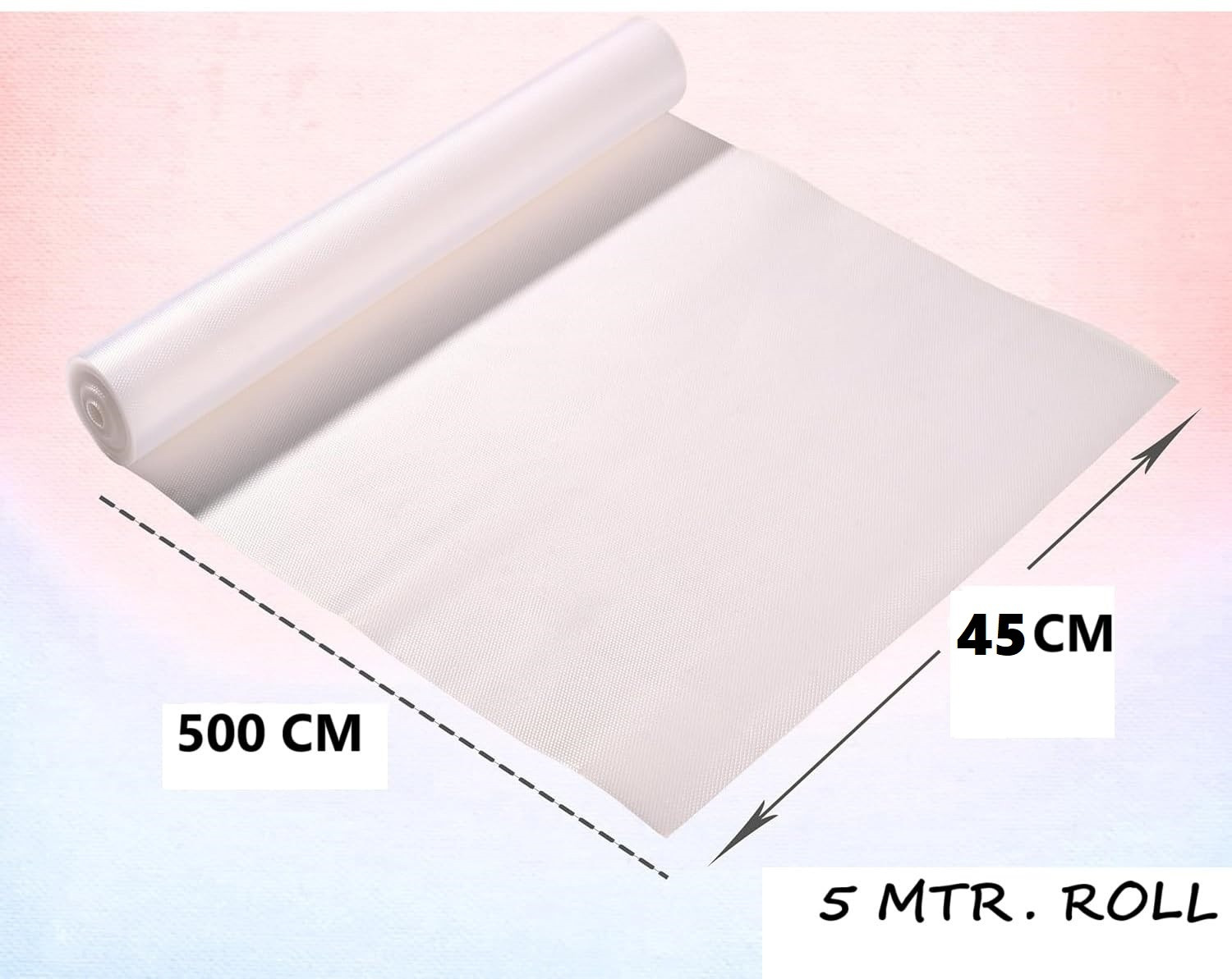 Image of Pavnime PVC (Polyvinyl Chloride) Drawer Mat (White, Medium)
