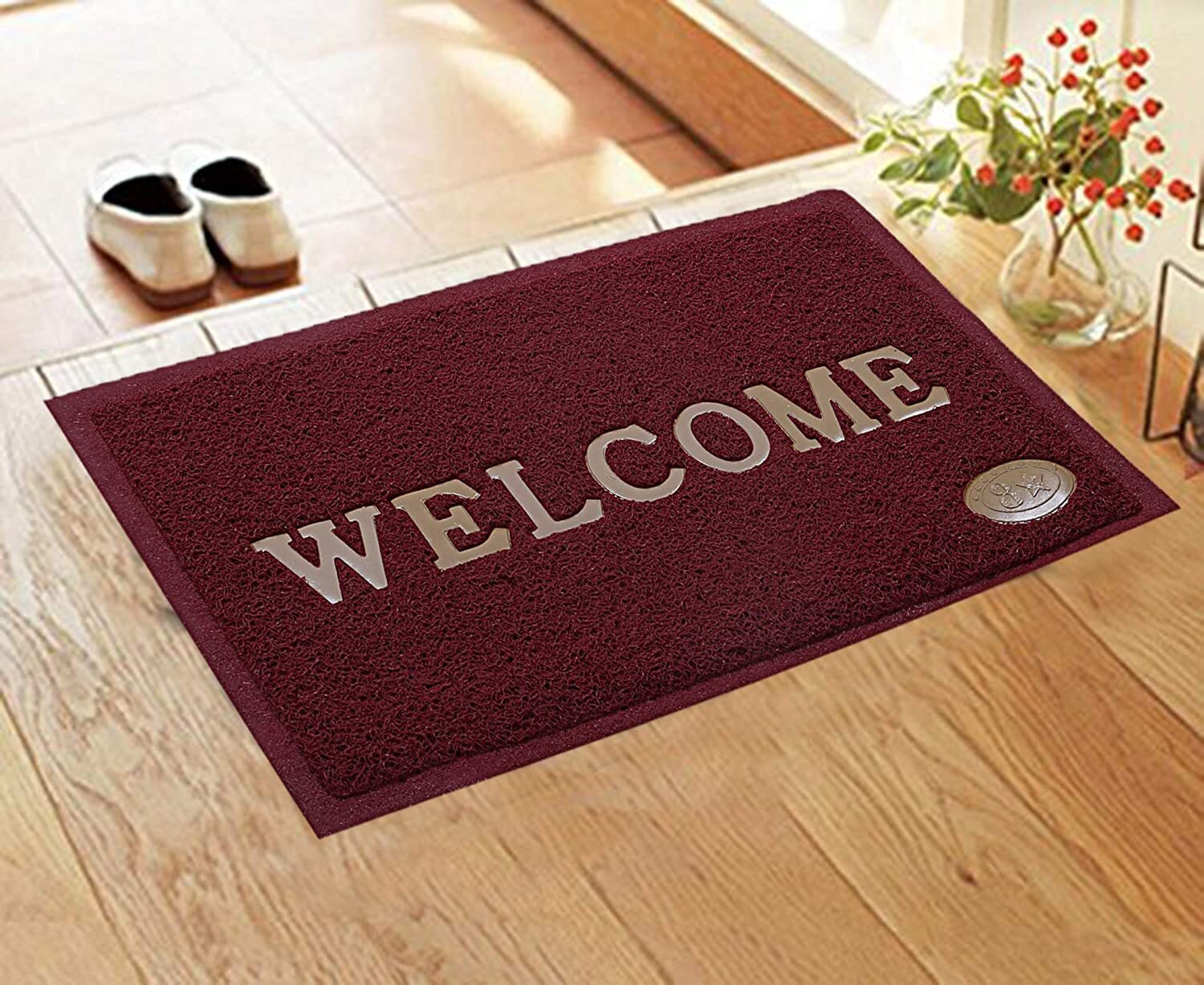 Image of KUBER INDUSTRIES PVC (Polyvinyl Chloride) Door Mat