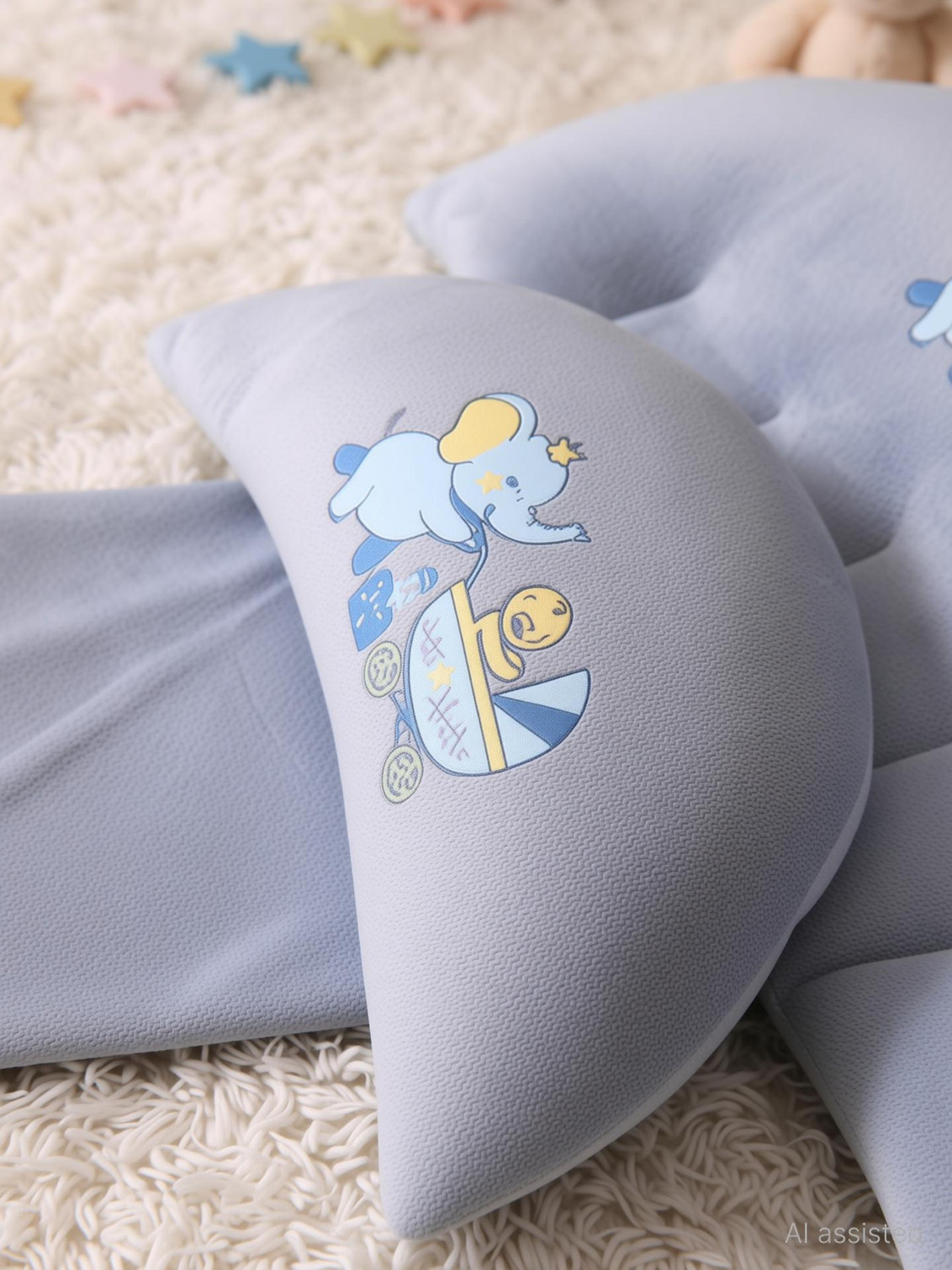 Image of Girdhar Overseas Cotton Pregnancy Pillow Pack of 1 Solid Pregnancy pillow